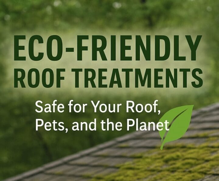 Eco-Friendly Roof Treatments: Safe for Your Roof, Pets, and the Planet